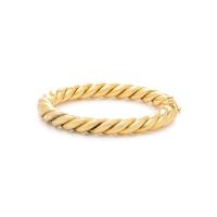 YELLOW GOLD BANGLE BRACELET
