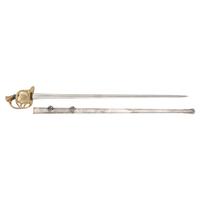 The French Cent Guard Hilted Heavy Cavalry Officers Saber of Capt. Arnold Rand, Capt. 1st Mass. & Col. 4th Mass Cavalry