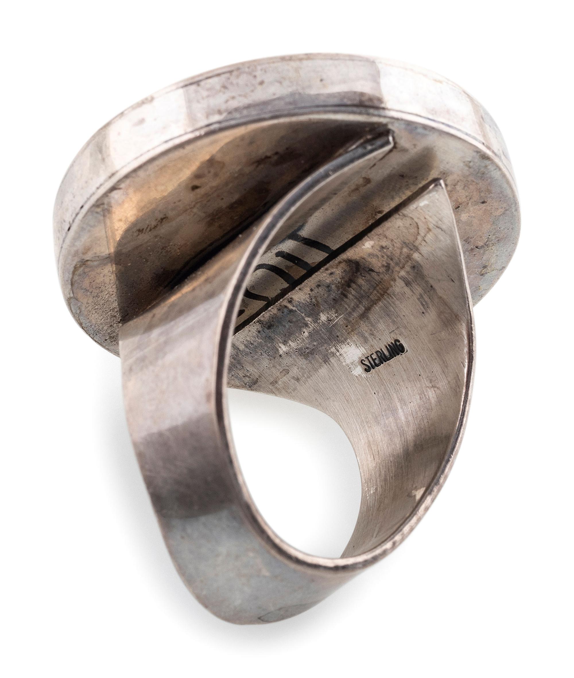 Blackfeet, Navajo, and Southwestern-style Silver Rings