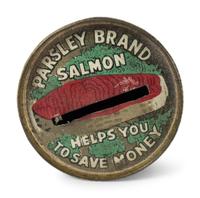 Three Parsley Brand Salmon Advertising Pieces