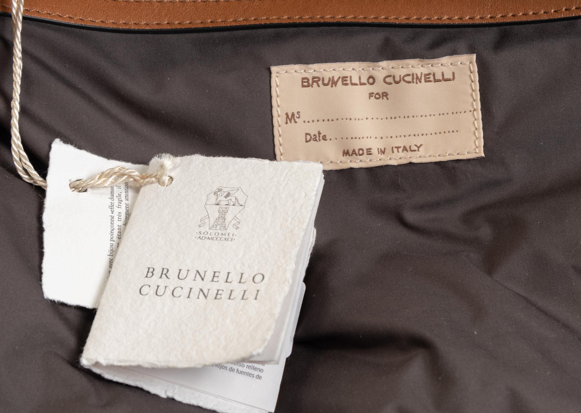 Four Designer Hand Bags: Two Brunello Cucinelli, One Cape Cobra, One Bottega Veneta