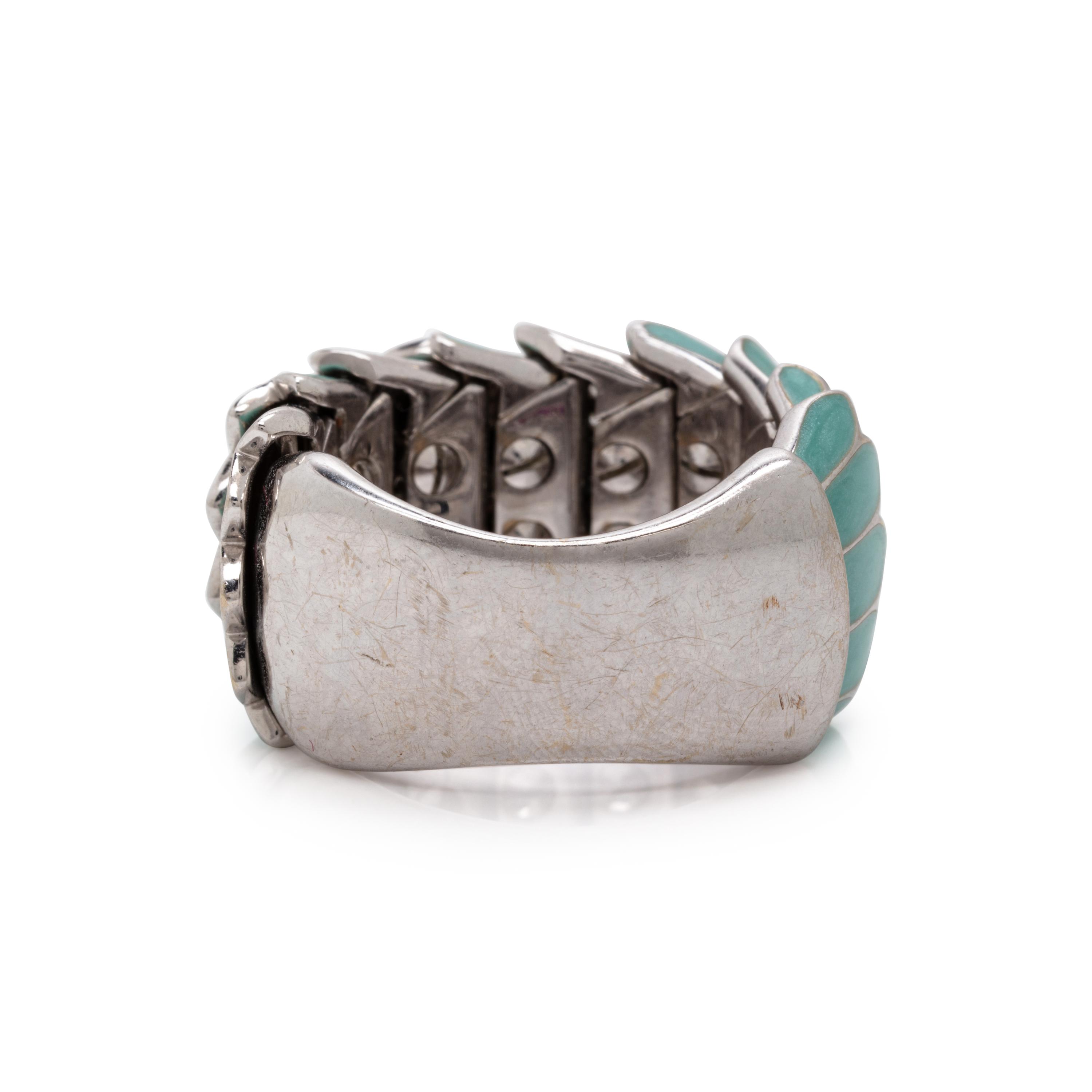 Roberto Coin, Enamel, Diamond, and White Gold 'Animalier' Bracelet and Ring