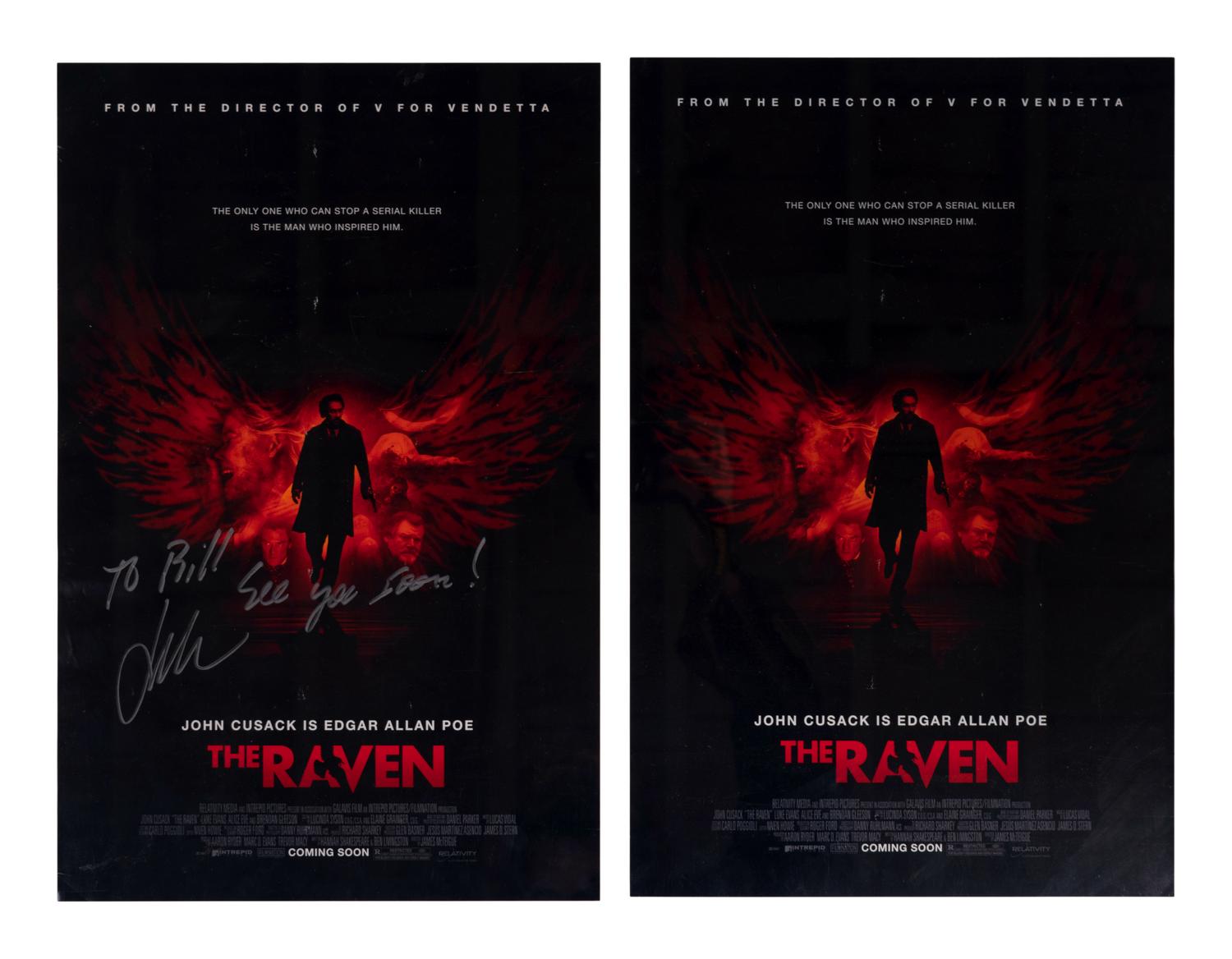 (Film Memorabilia) A group of memorabilia from 6 films, comprising: