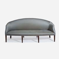A Federal carved and inlaid mahogany sofa Probably New England, circa 1800
