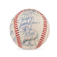 A 1991 Los Angeles Dodgers Team Signed Autograph Baseball (Beckett Authentication Services Letter of Authenticity)