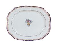 A Chinese Export Porcelain Platter