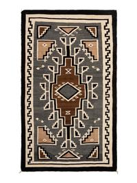 Navajo Two Grey Hills Weaving / Rug
