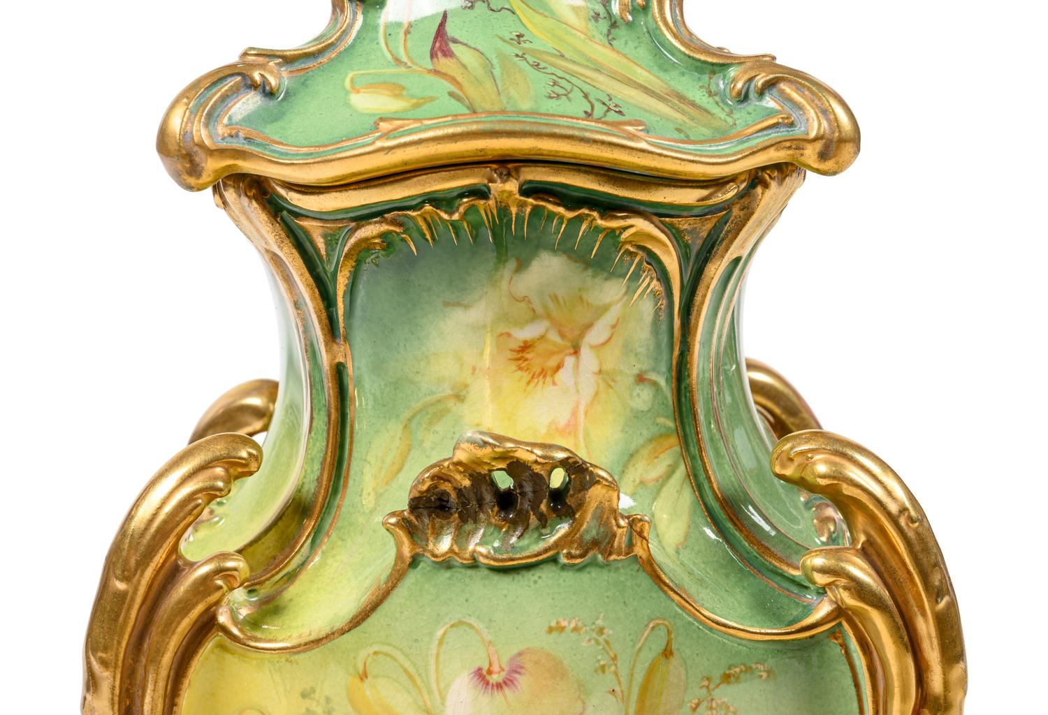 A Royal Bonn Porcelain Covered Vase
