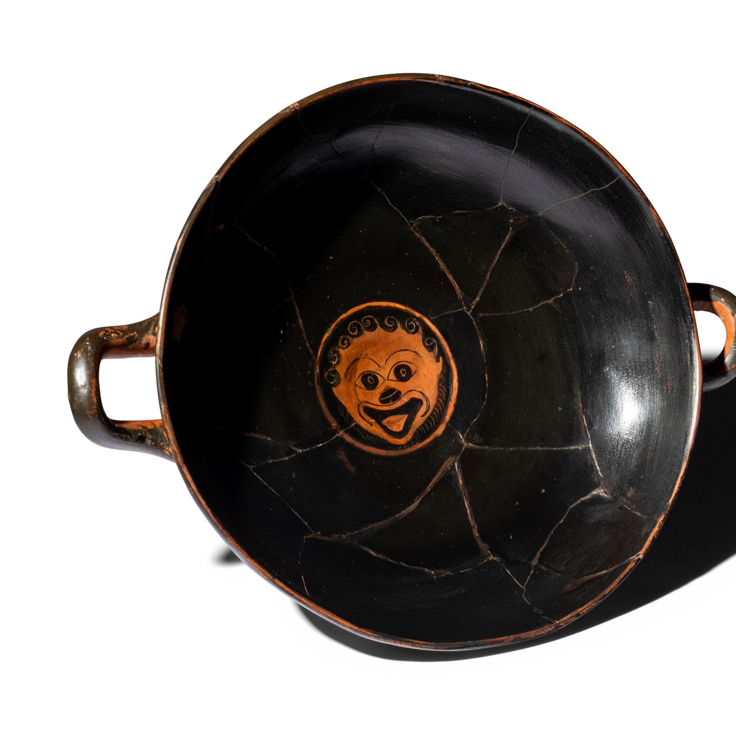 An Attic Black-Figured Eye Cup