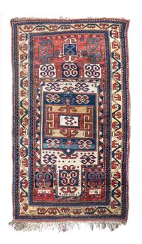 A Northwest Persian Wool Rug 4 feet 9 inches x 2 feet 10 inches.