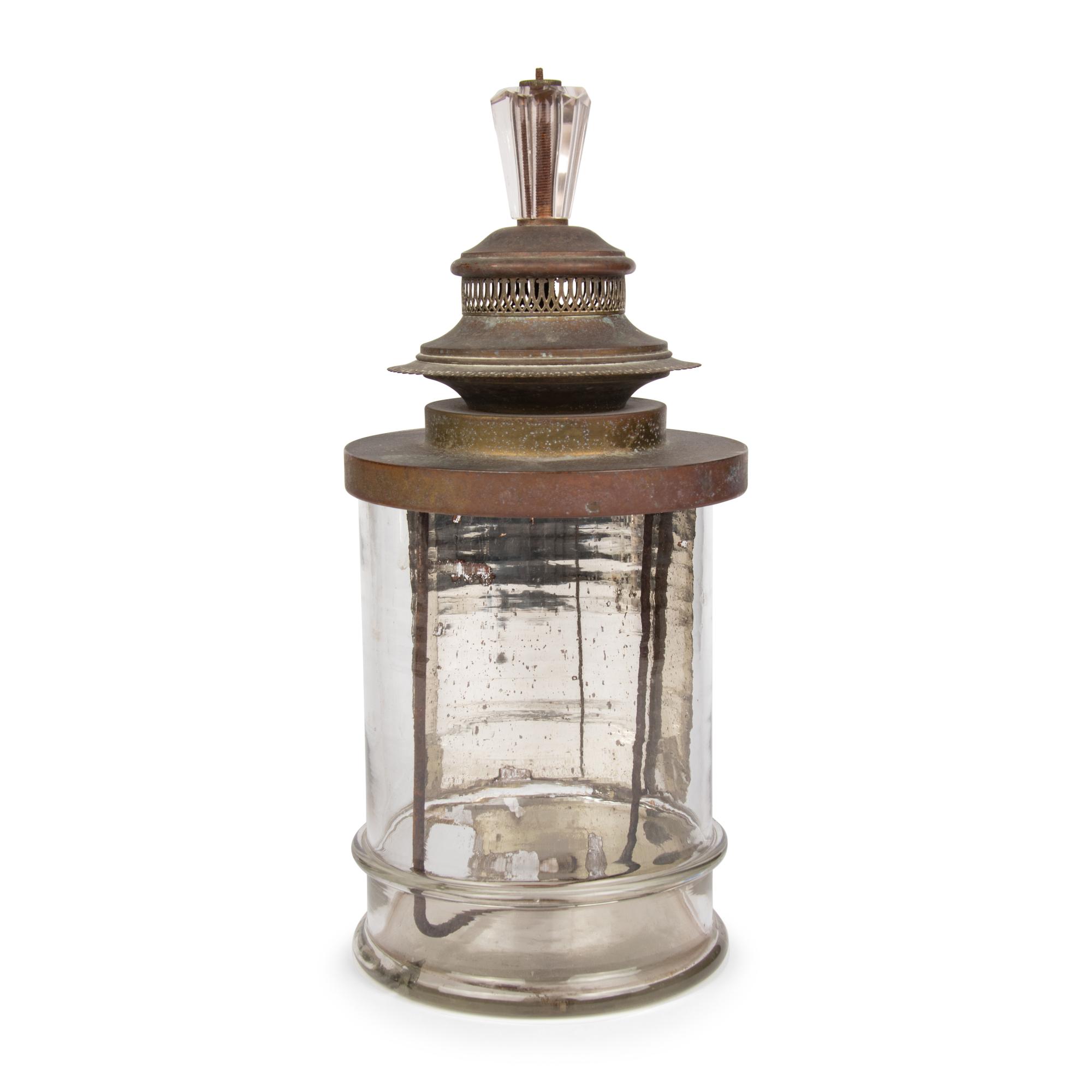 A Brass Carriage Lantern