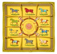 An Hermes 90cm Silk Scarf, 36"x36".
