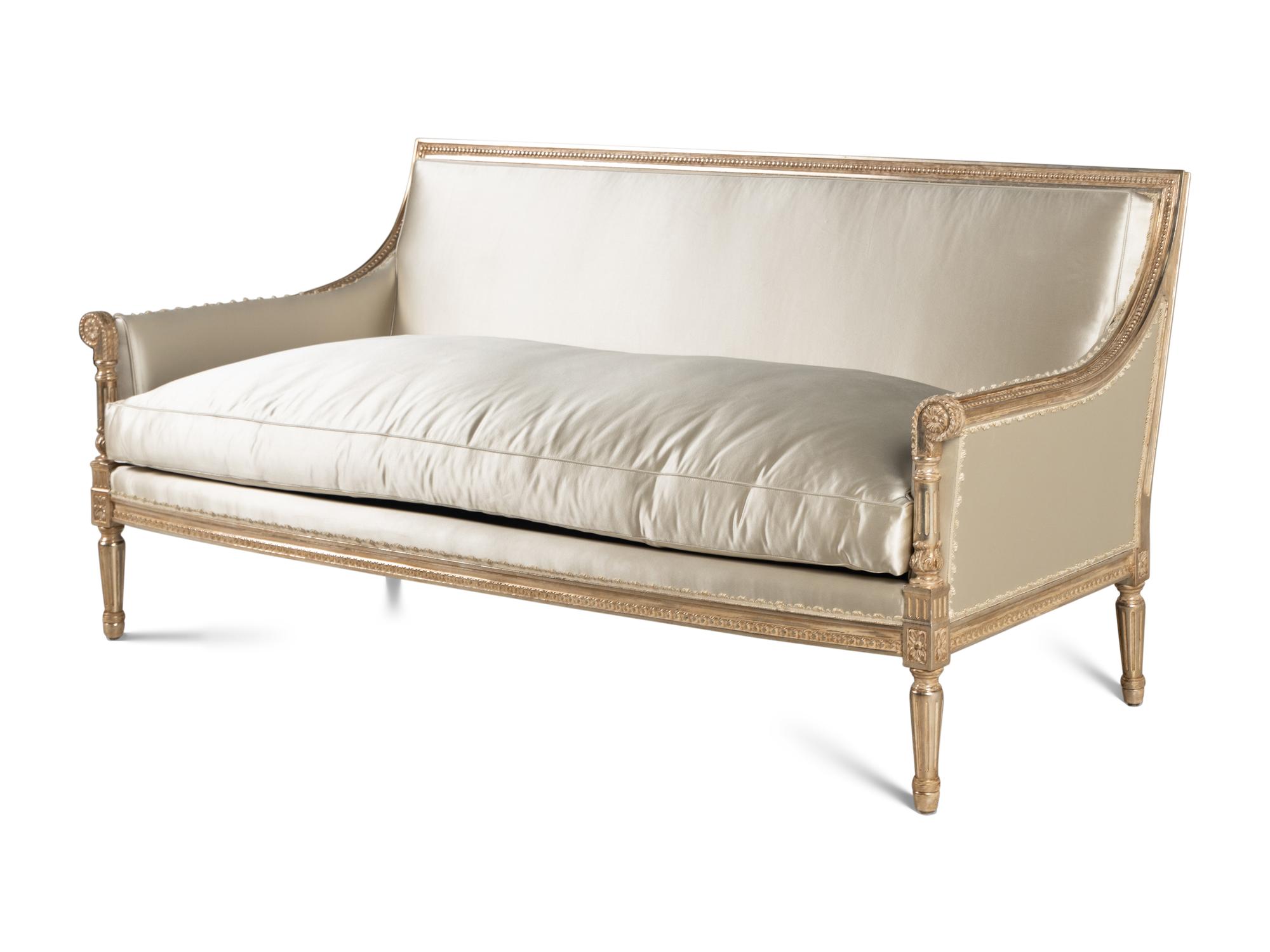 A Nancy Corzine Rateau Settee