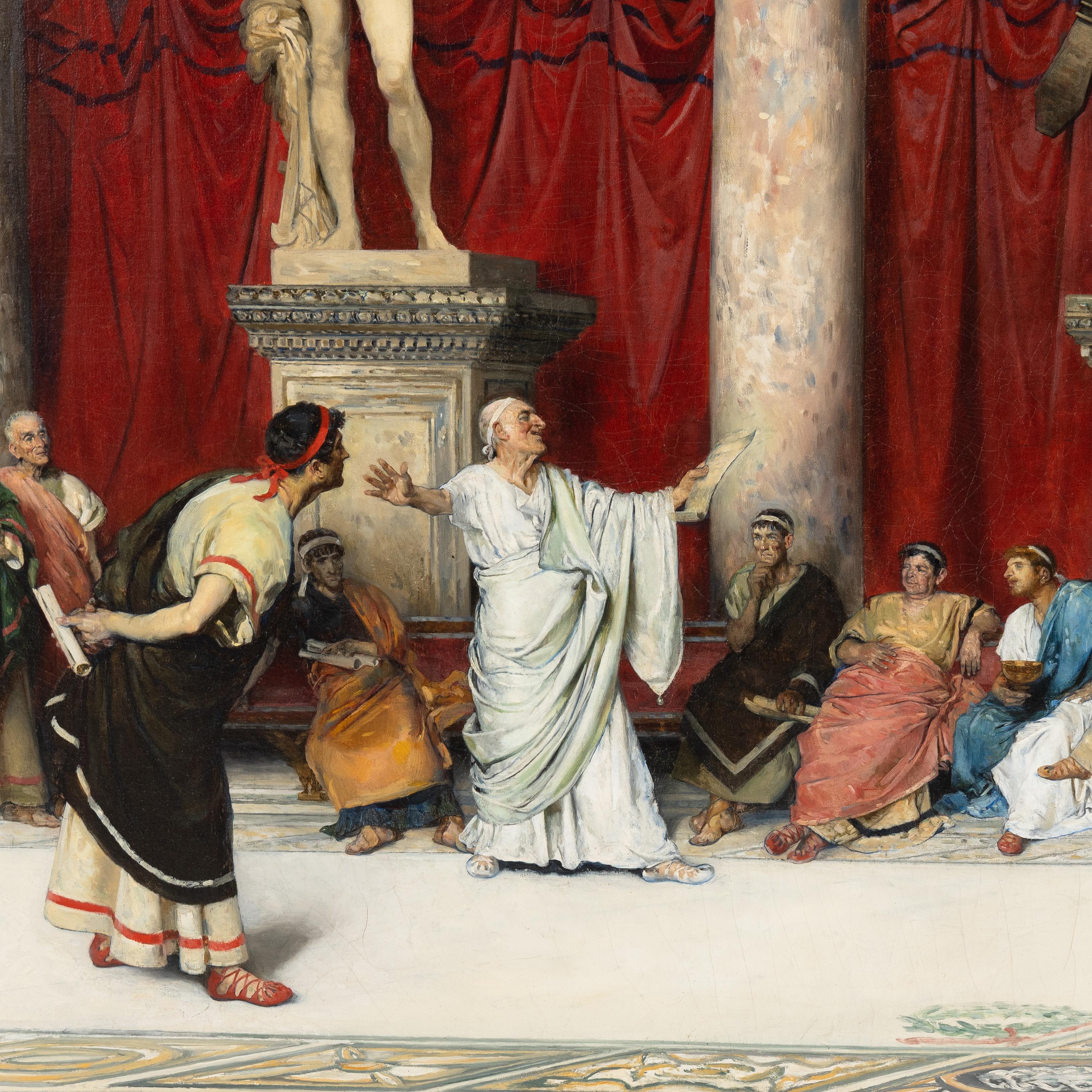 Virgilio Mattoni de la Fuente (Spanish, 1842-1923) — The Baths of Caracalla