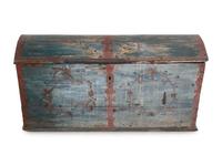 A Northern European Painted Trunk