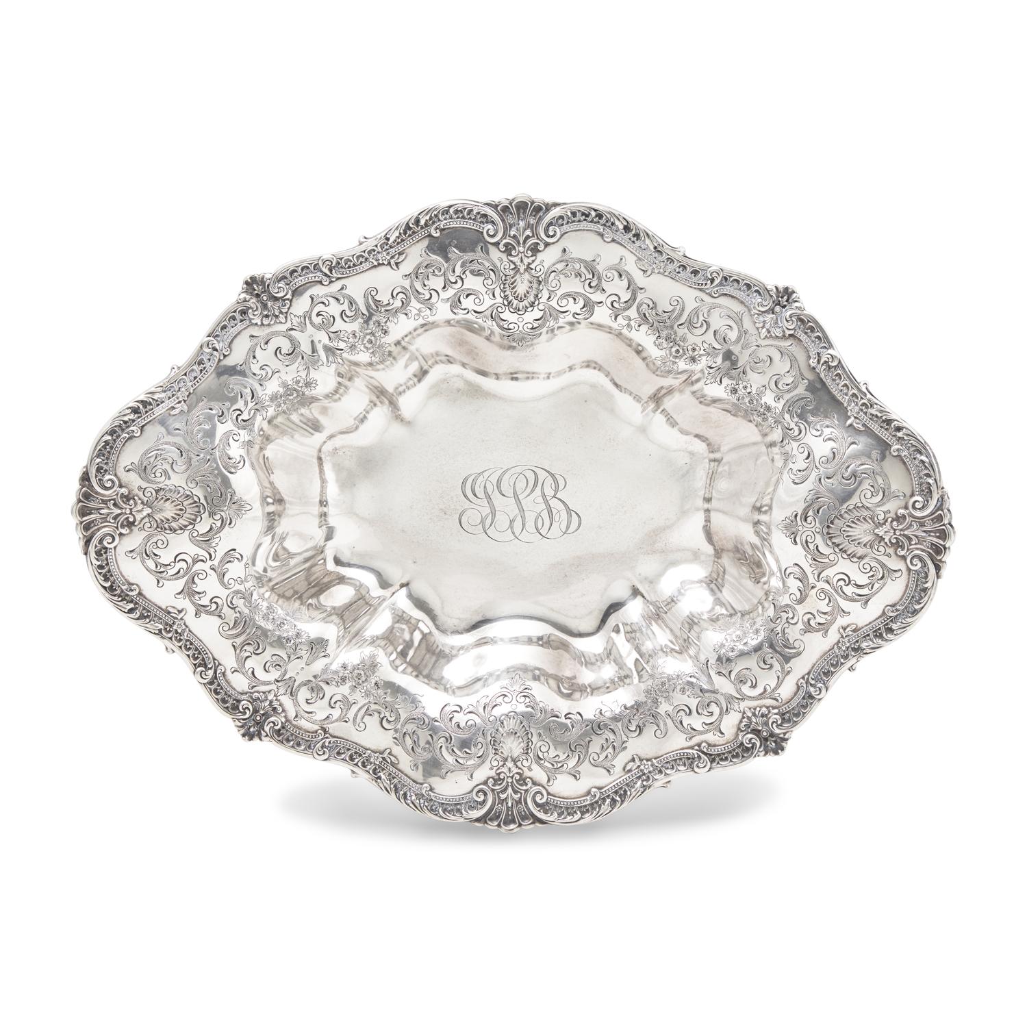 An American Silver Repousse Bowl