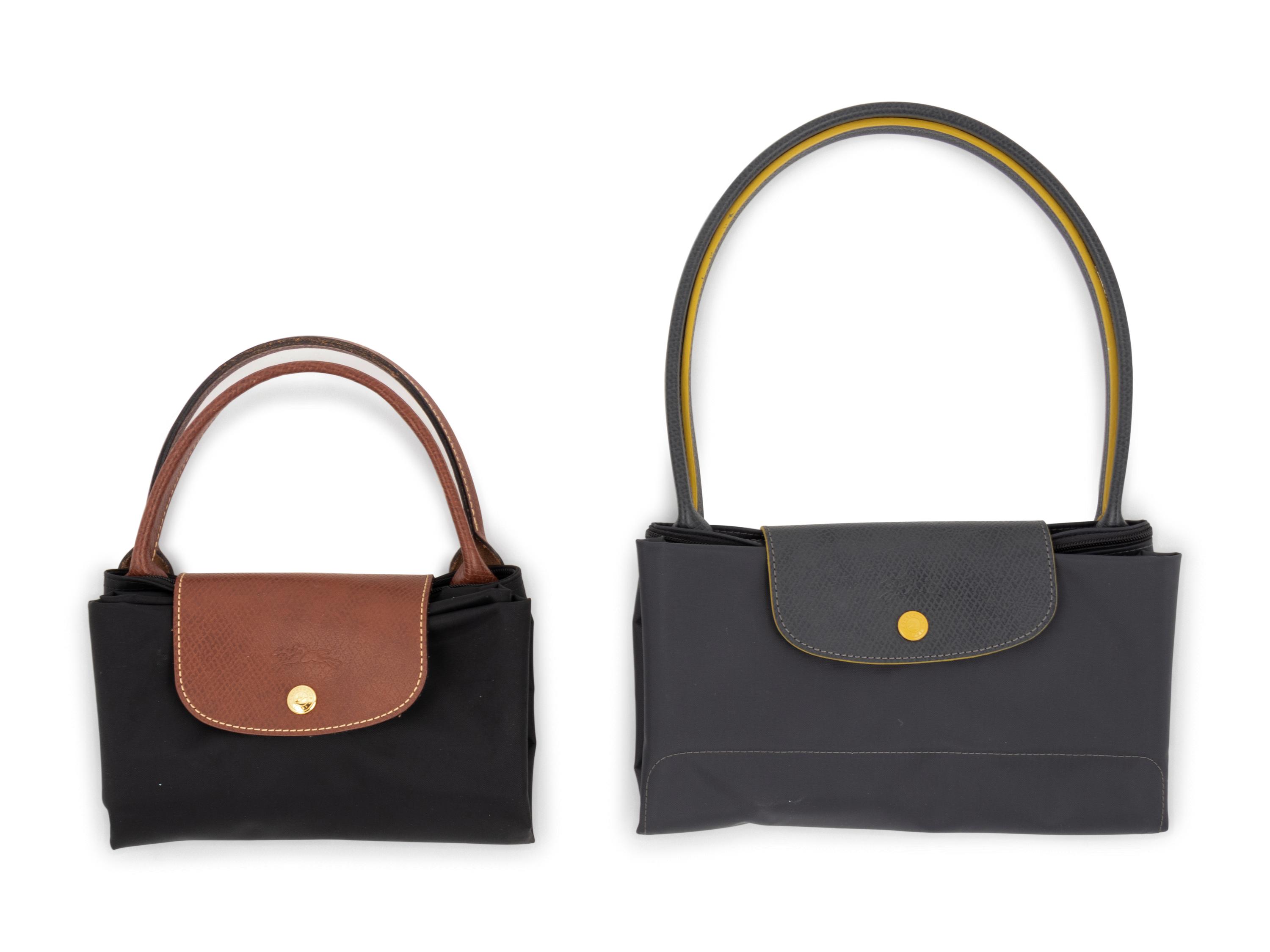 Collection of Six Longchamp Hand Bags, 2000-10s