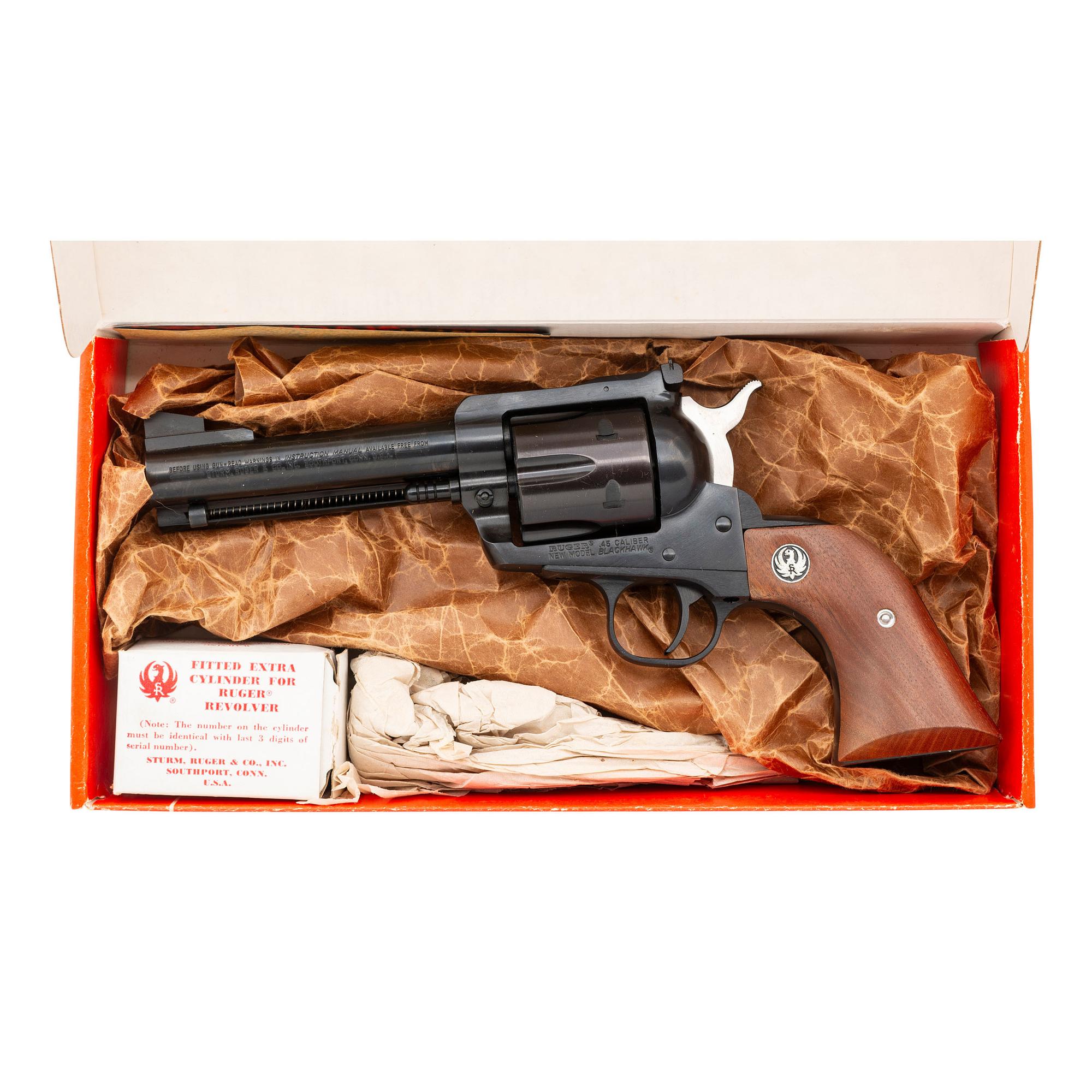 *Ruger New Model Blackhawk .45 in Box with .45 LC and .45 ACP Cylinders
