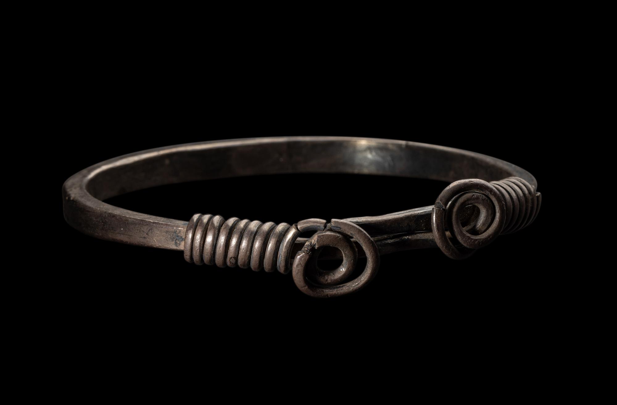A Roman Silver Bracelet