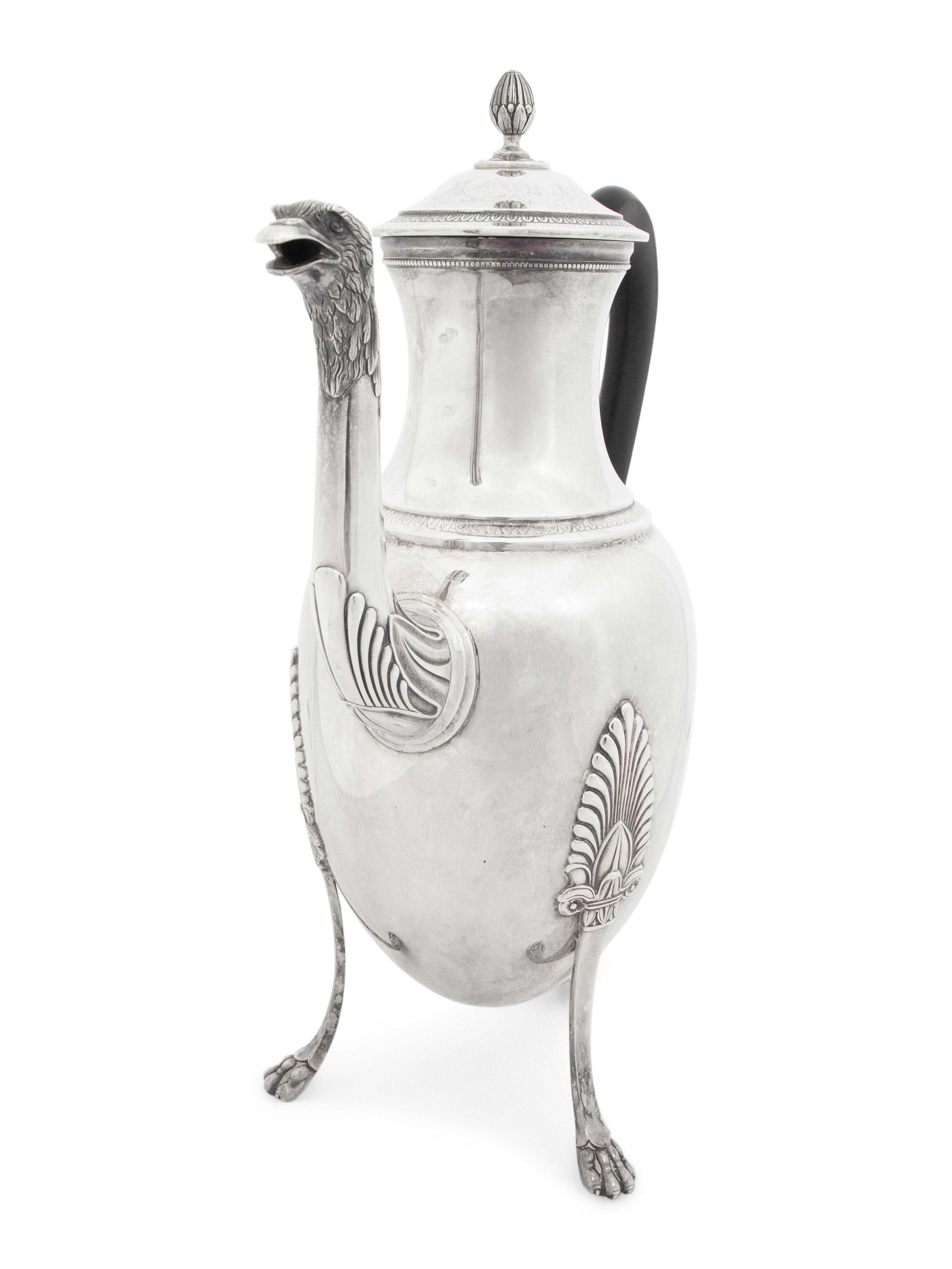 A Puiforcat Silver Coffee Pot
