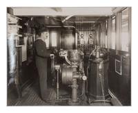HINE, Lewis W. (1874-1940), photographer. Stained Glass Window Maker. Ca 1910s.