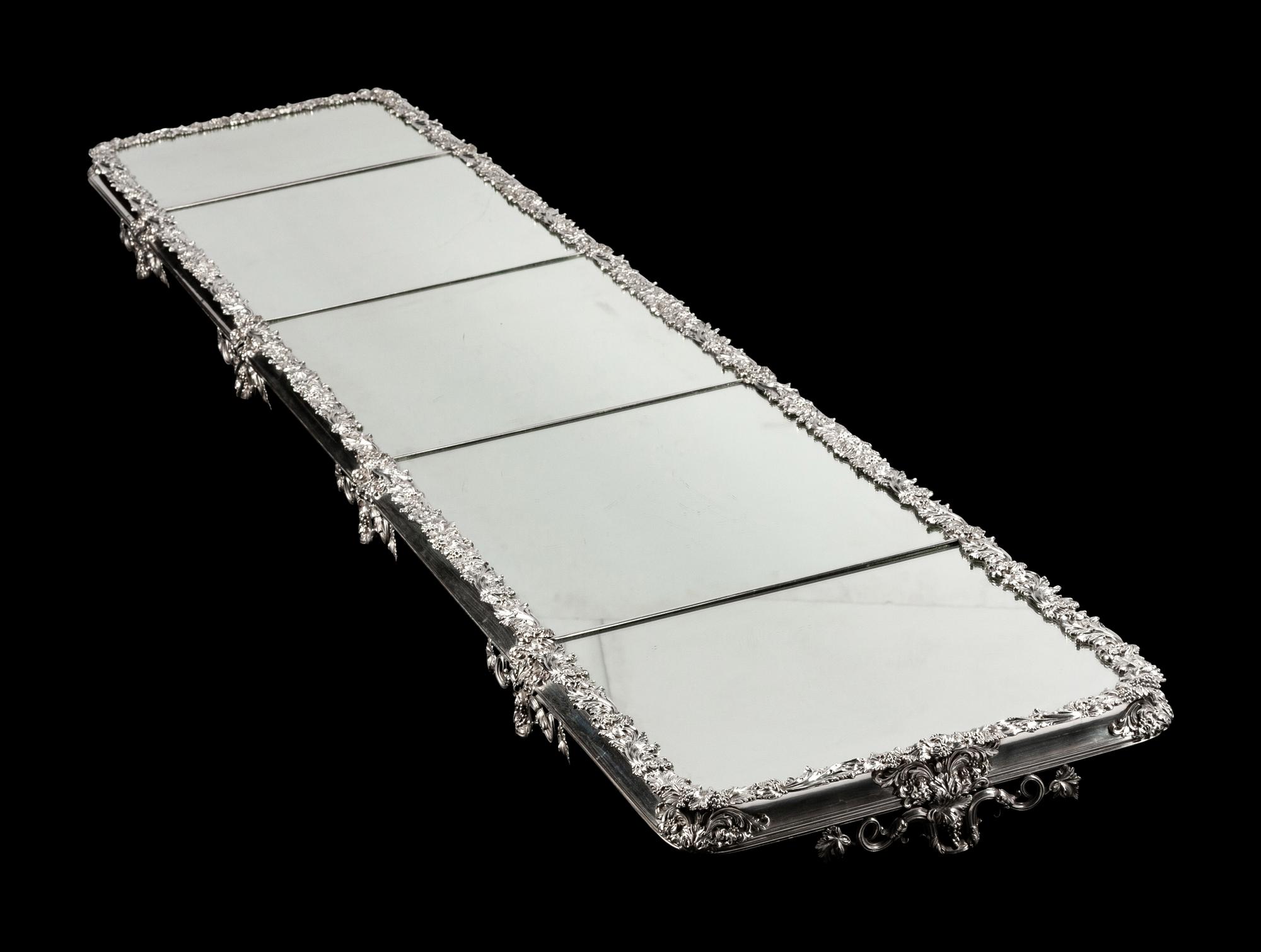 A French Silver-Plate Surtout de Table