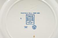 Twelve Wedgwood Dinner Plates of Yale University Interest