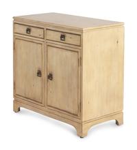 A Cream-Painted Side Cabinet