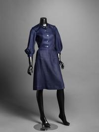 Madame Grès Haute Couture Two-Piece Ensemble and One Grès Paris Silk Satin Skirt, 1950-70s
