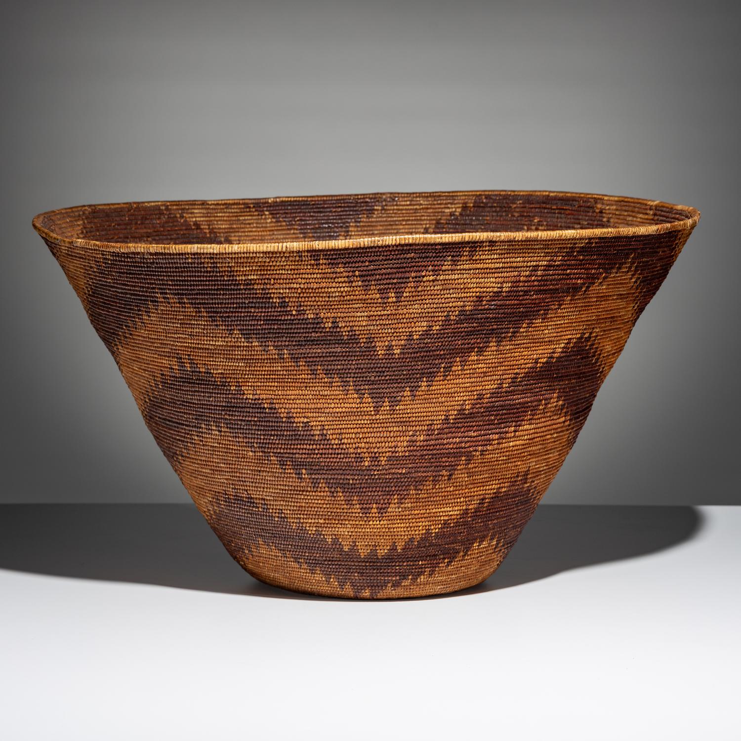Monumental Maidu Basket