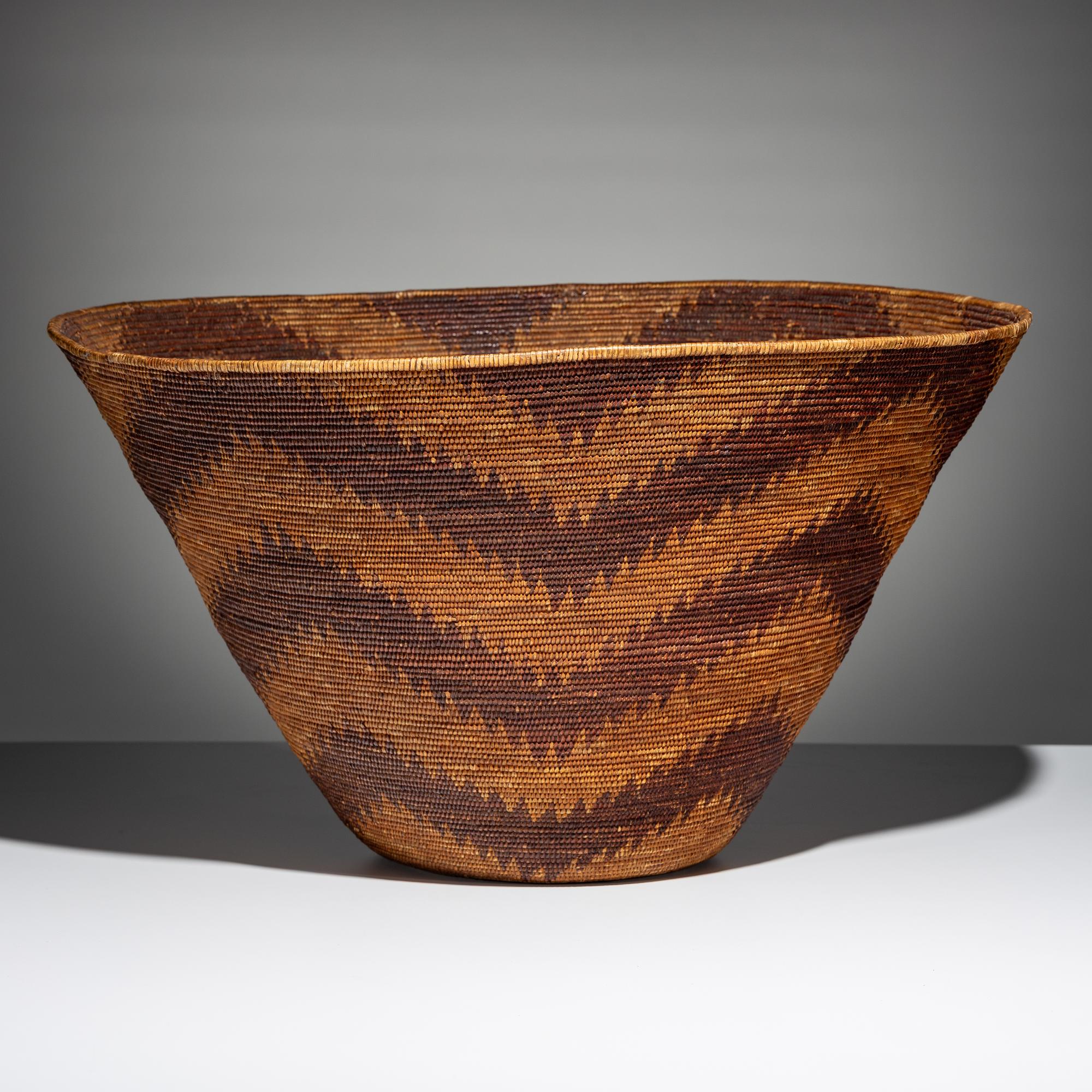 Monumental Maidu Basket