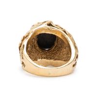 Yellow Gold and Star Diopside Ring