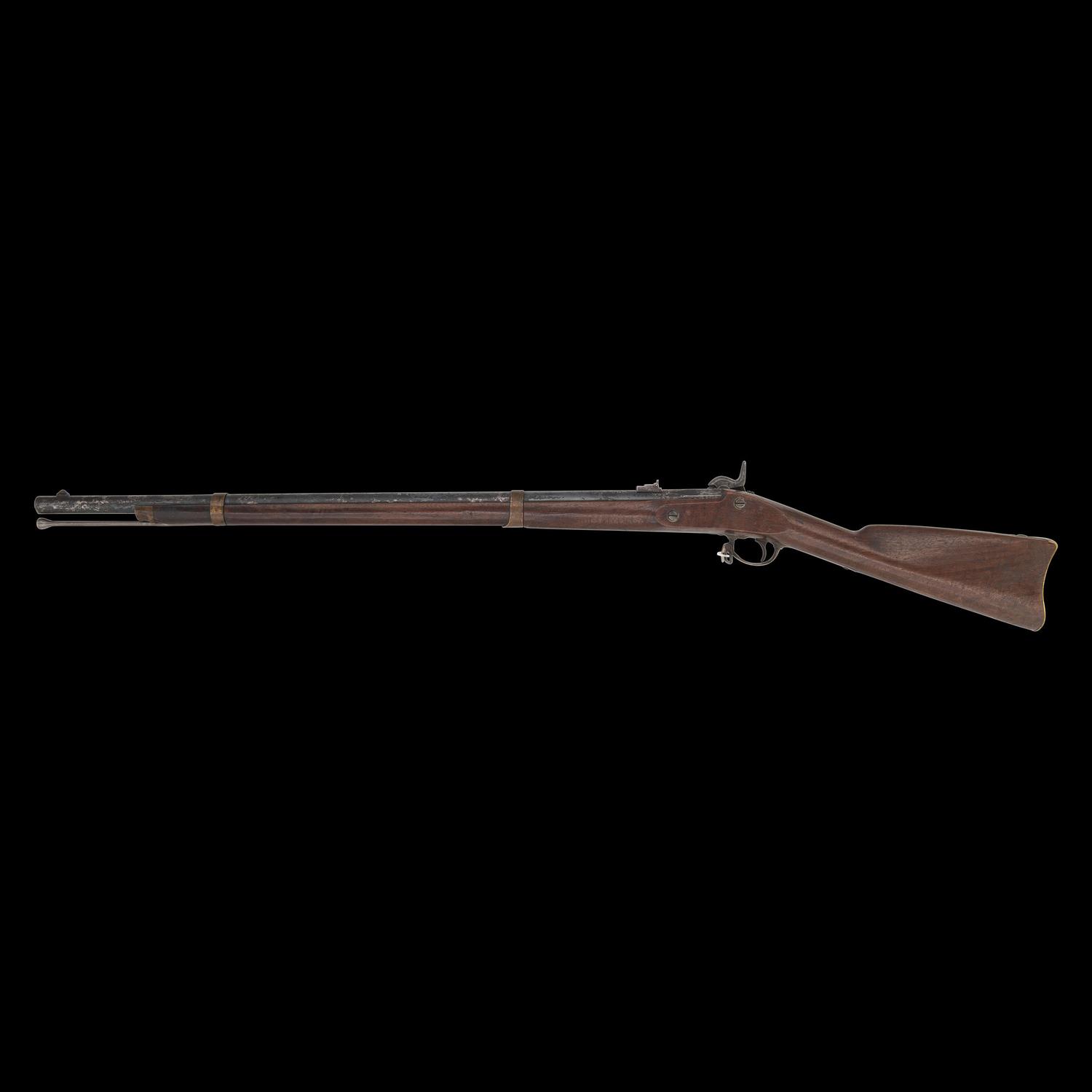 Published Southern Assembled US Model 1855 Harpers Ferry Rifle