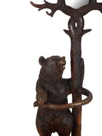 A Swiss Black Forest Bear Hall Stand