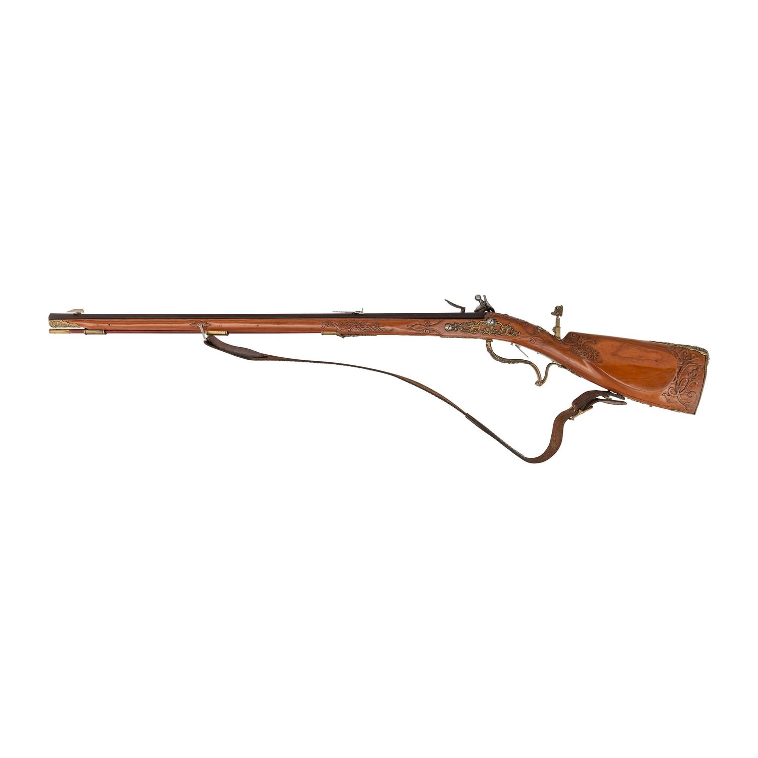 Contemporary Flintlock Jaeger in the Style of Breitenfelder