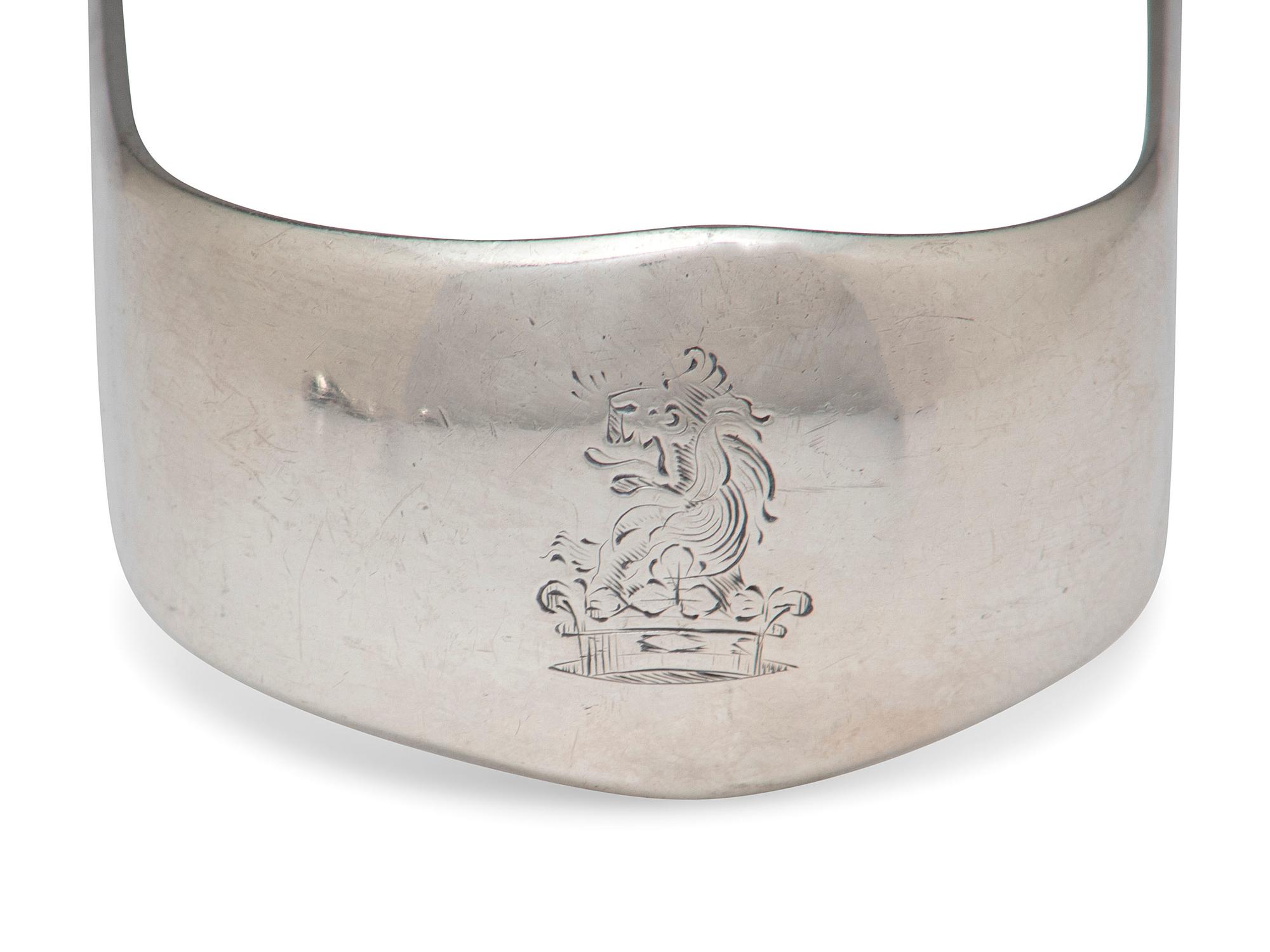 A Collection of Irish and English Silver Flatware Articles
