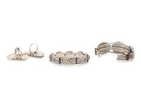 Zuni and Navajo Coral and Silver Jewelry