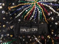 Rare Halston "Fireworks" Dress, 1980