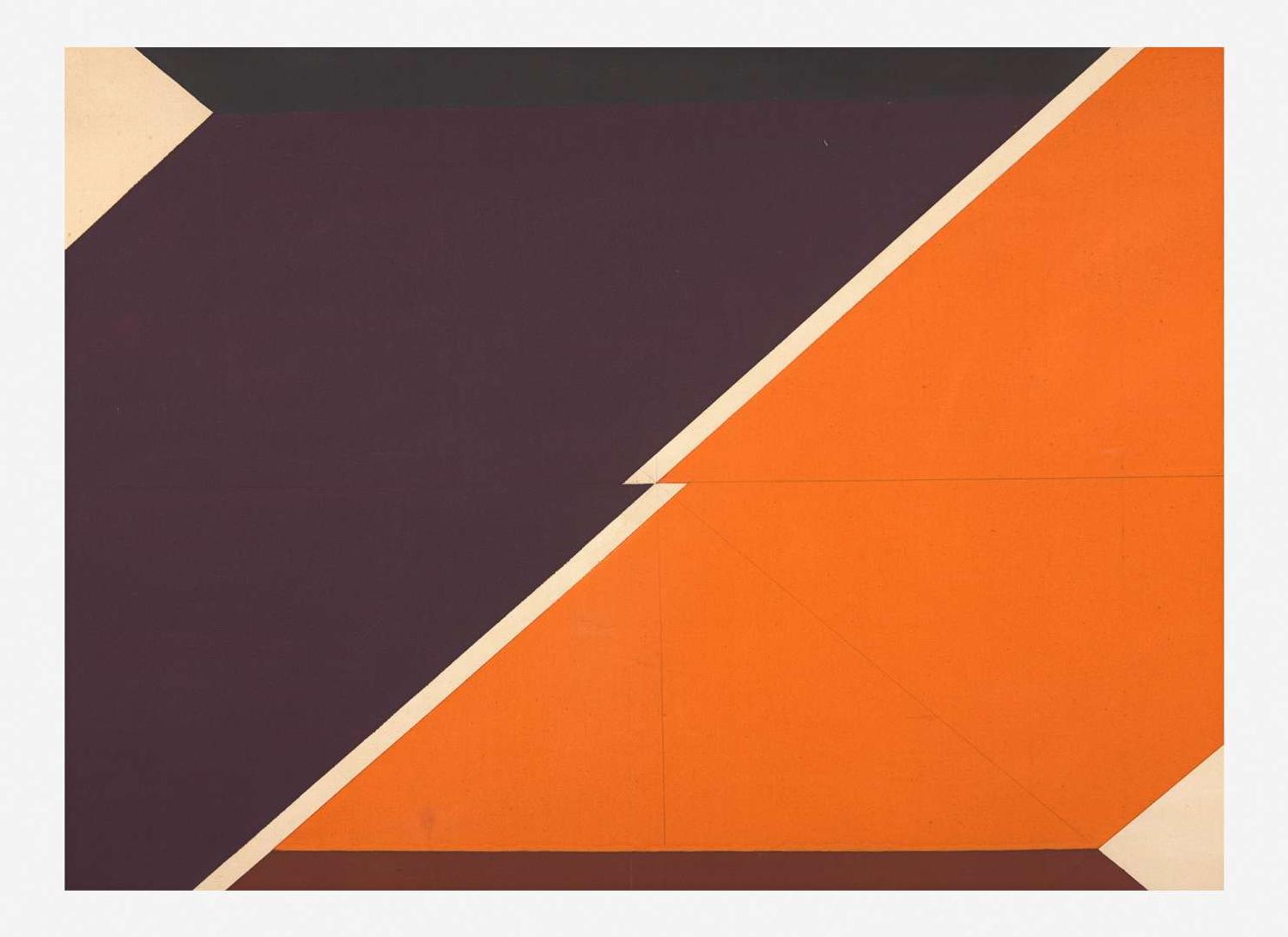 Larry Zox (American, 1936-2006), Diagonal III