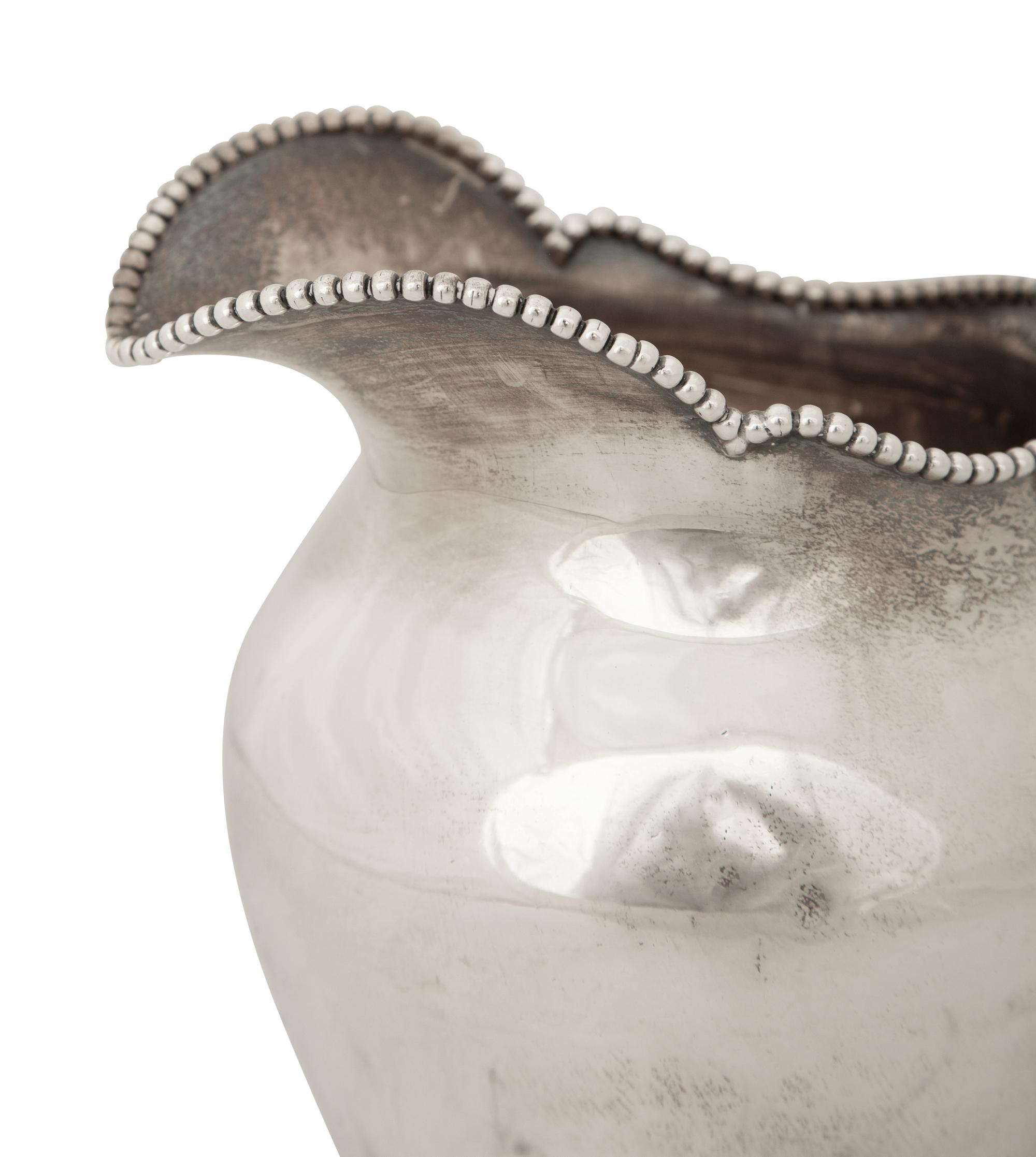 An American Silver Pitcher