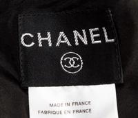 A Chanel Black Silk Dress Ensemble, Size 36.
