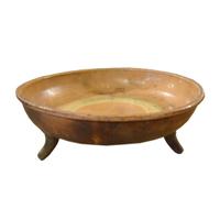 A Ceramic Footed Bowl 14" W x 14" D x 4.5" H — Germany, Late 19th Century