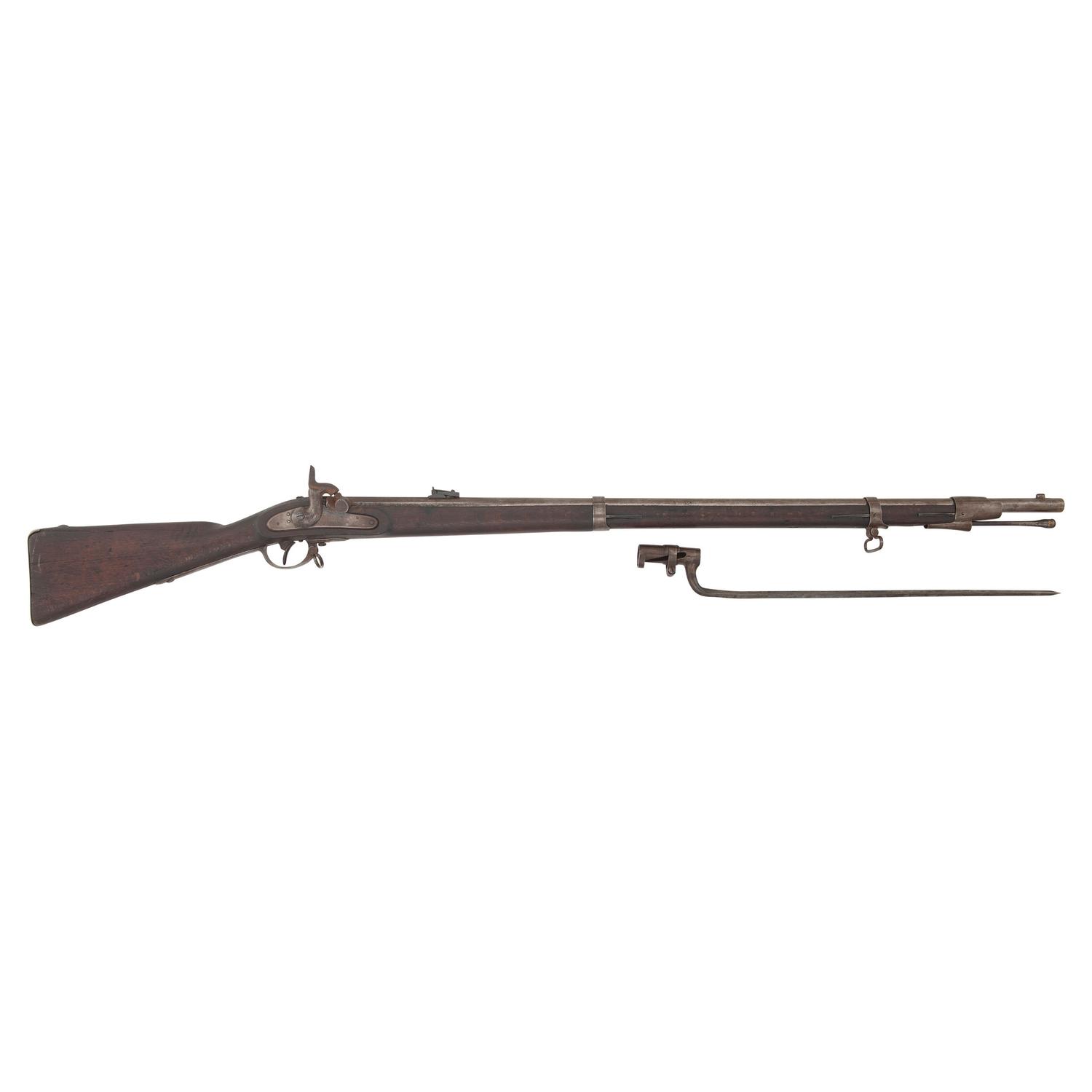 Austrian Model 1854 Lorenz Rifle Musket Type II with Bayonet