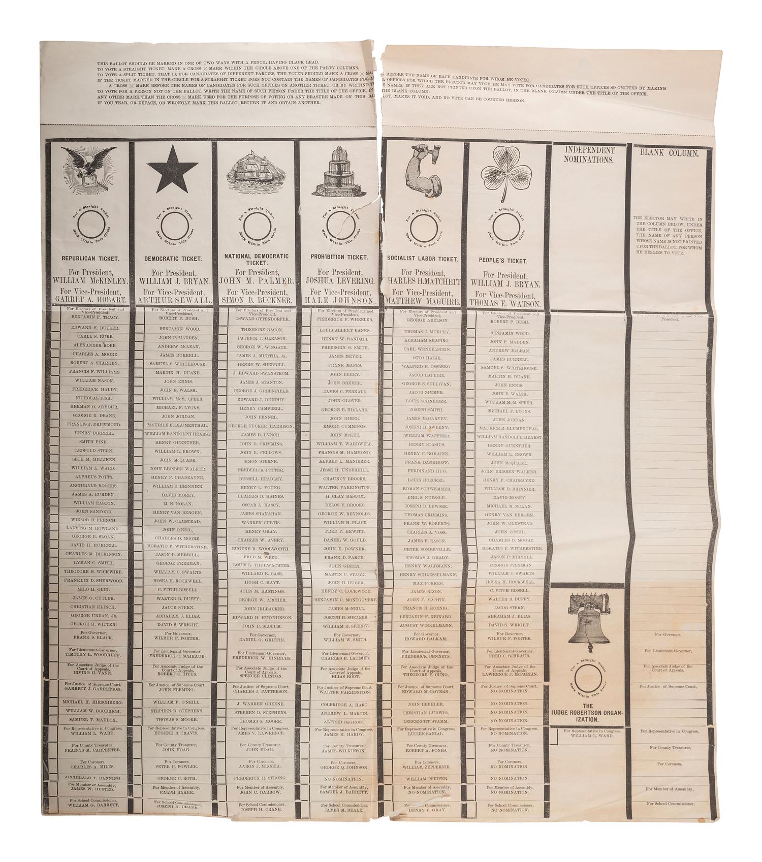 [POLITICS]. A collection of 20th-century political ephemera, comprising:
