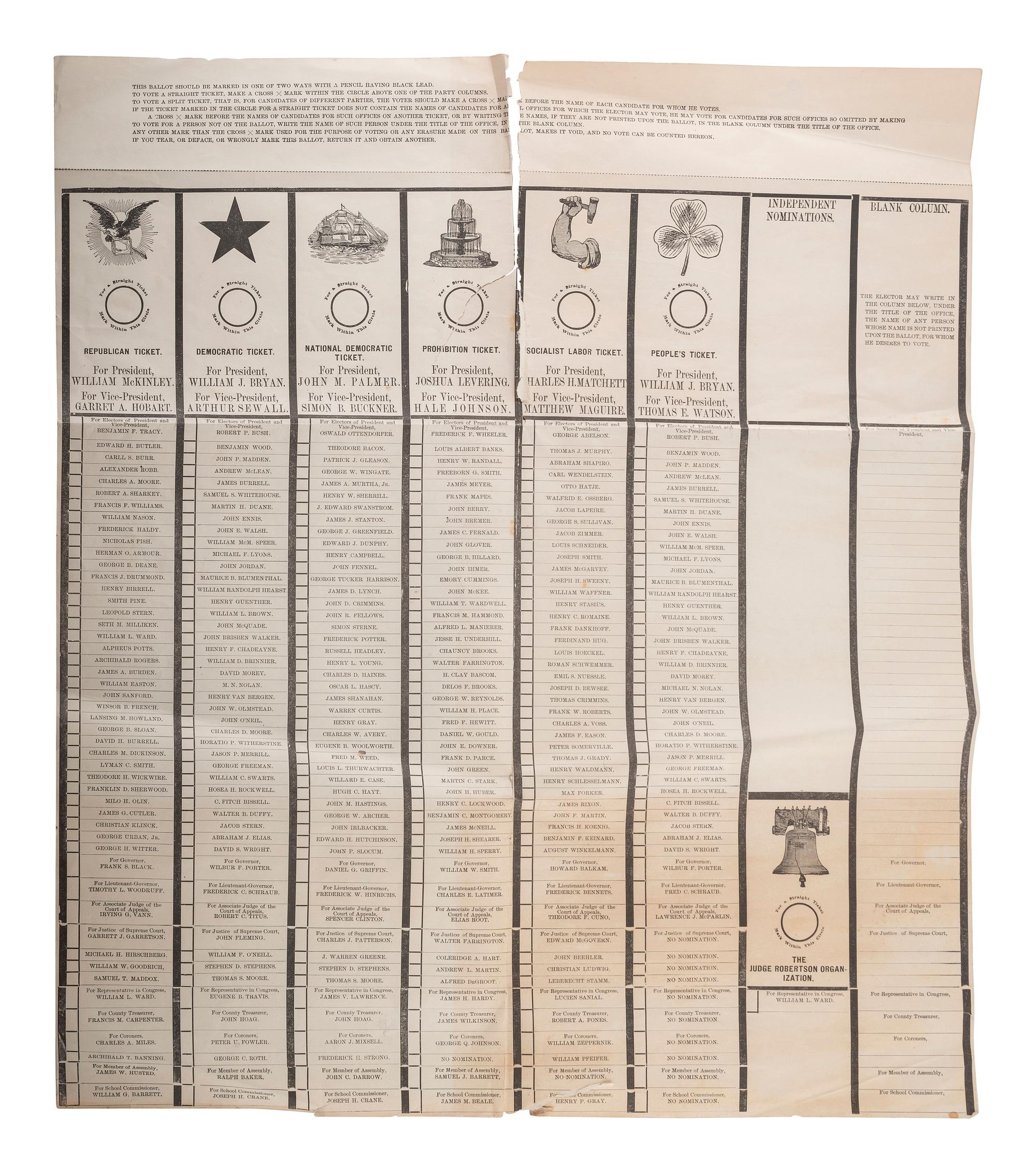 [POLITICS]. A collection of 20th-century political ephemera, comprising: