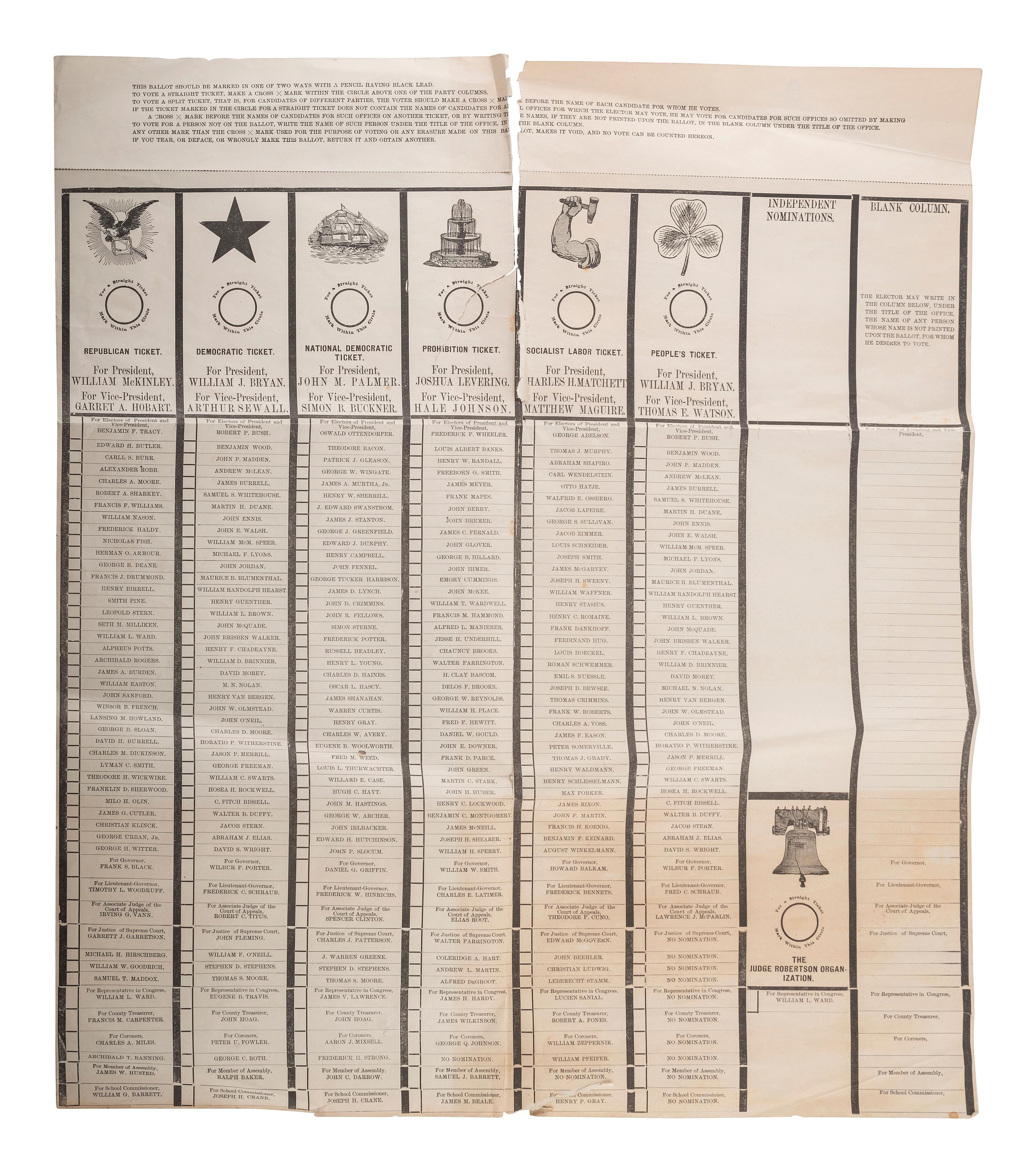 [POLITICS]. A collection of 20th-century political ephemera, comprising: