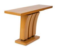 A Contemporary Maple Console Table