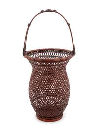A Bamboo Flower Arranging Basket