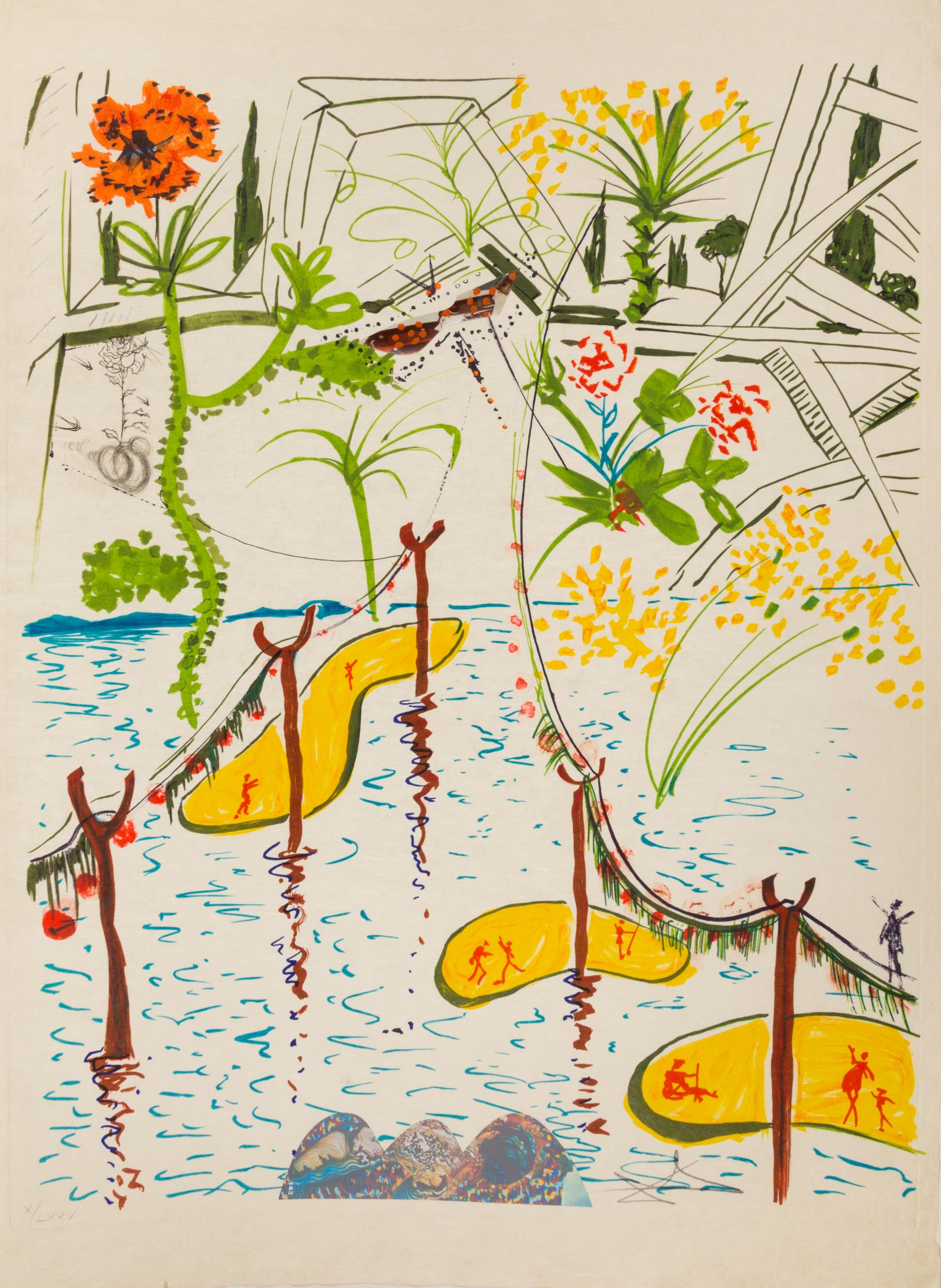 Salvador Dali, (Spanish, 1904-1989), Imaginations and Objects of the Future, 1975 (portfolio of 11)
