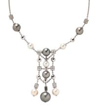 BULGARI, CULTURED PEARL AND DIAMOND 'LUCEA' NECKLACE